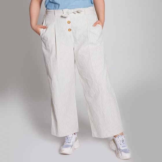 PANTALON TALLAS ESPECIALES TIERRA BENDITA PLUS 2176 ~ DAMA Blanco