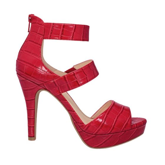 SANDALIA DE VESTIR YAELI FASHION 6708 ~ DAMA Rojo
