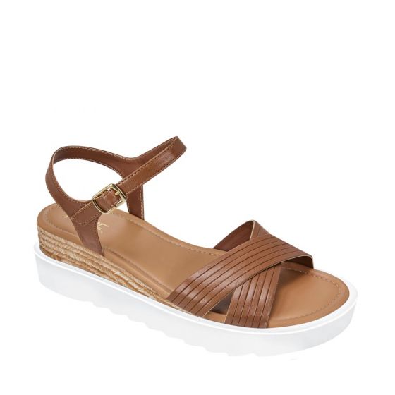 SANDALIA CASUAL VI LINE 0142 ~ DAMA Café