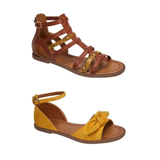 SANDALIA CASUAL PINK BY PRICE SHOES 1800 ~ DAMA Multicolor