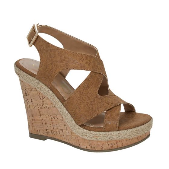 SANDALIA CASUAL VI LINE FASHION 9461 ~ DAMA Café