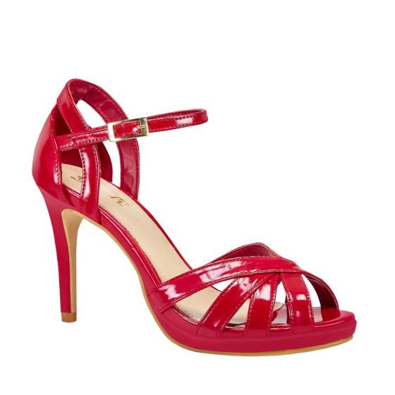 SANDALIA DE VESTIR YAELI2114 ~ DAMA Rojo