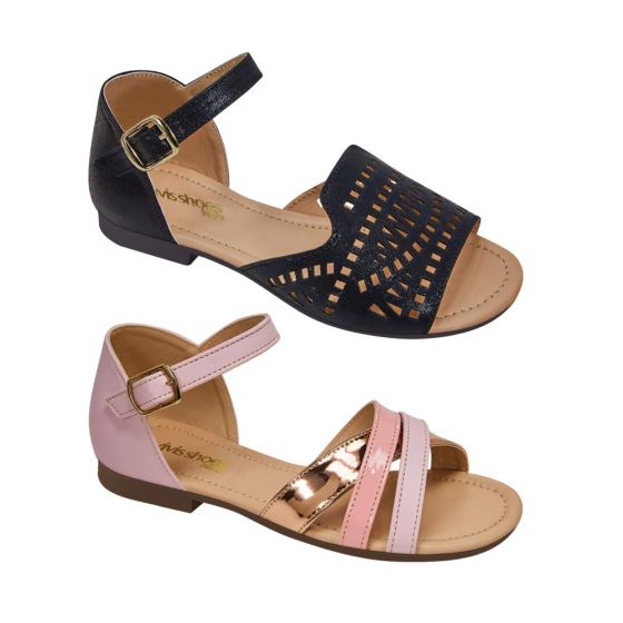 SANDALIA CASUAL VIVIS SHOES KIDS 523 ~ NIÑA Rosa