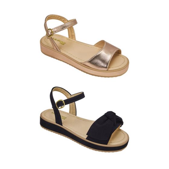 SANDALIA CASUAL VIVIS SHOES KIDS 3047 ~ NIÑA Negro