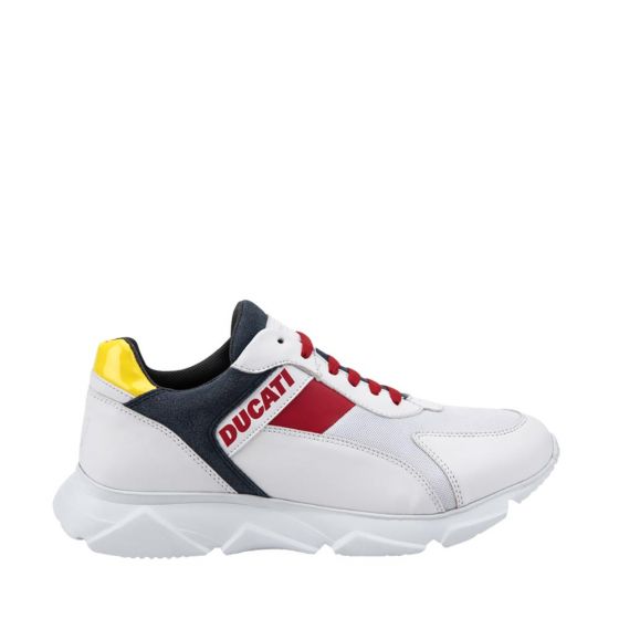 CHOCLO CASUAL DUCATI 61TP ~ CABALLERO Blanco