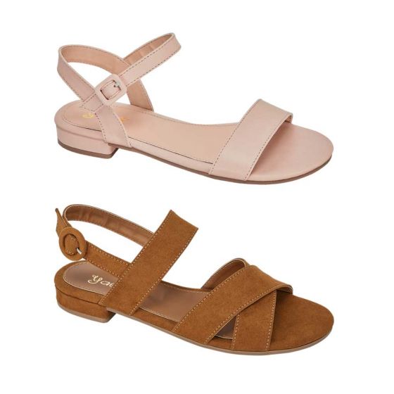 SANDALIA CASUAL YAELI 4252 ~ DAMA Café