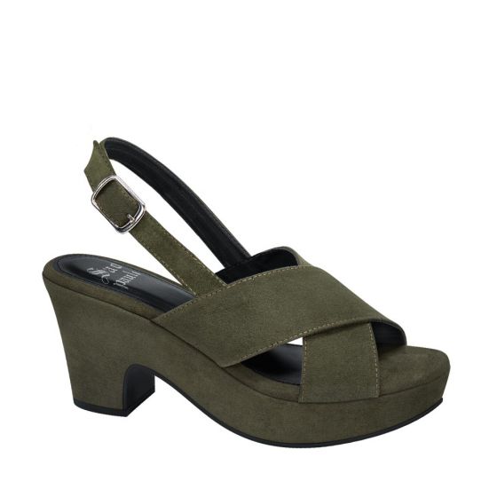 SANDALIA CASUAL SAO PAULO 2451 ~ DAMA Verde