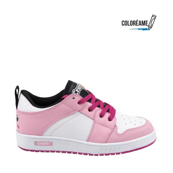 CHOCLO CASUAL CRAYOLA V550 ~ NIÑA Blanco