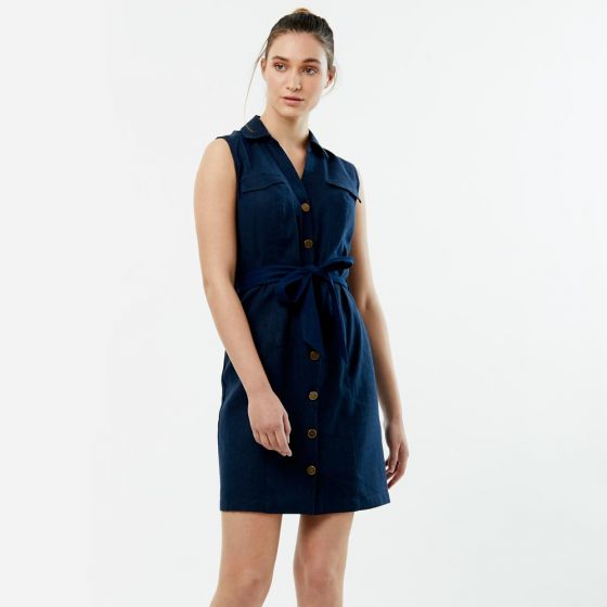 VESTIDO CASUAL YAELI FASHION 1376 ~ DAMA Azul