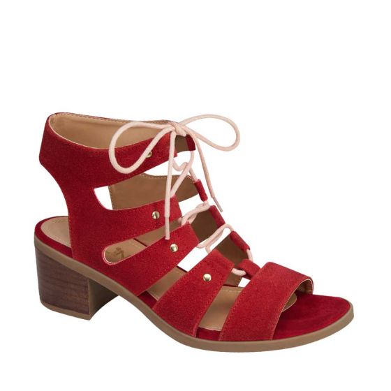 SANDALIA CASUAL VI LINE 2709 ~ DAMA Rojo