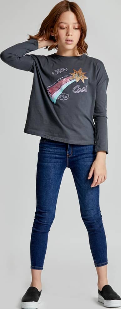 ROPA CASUAL JEANS BULBO LADY