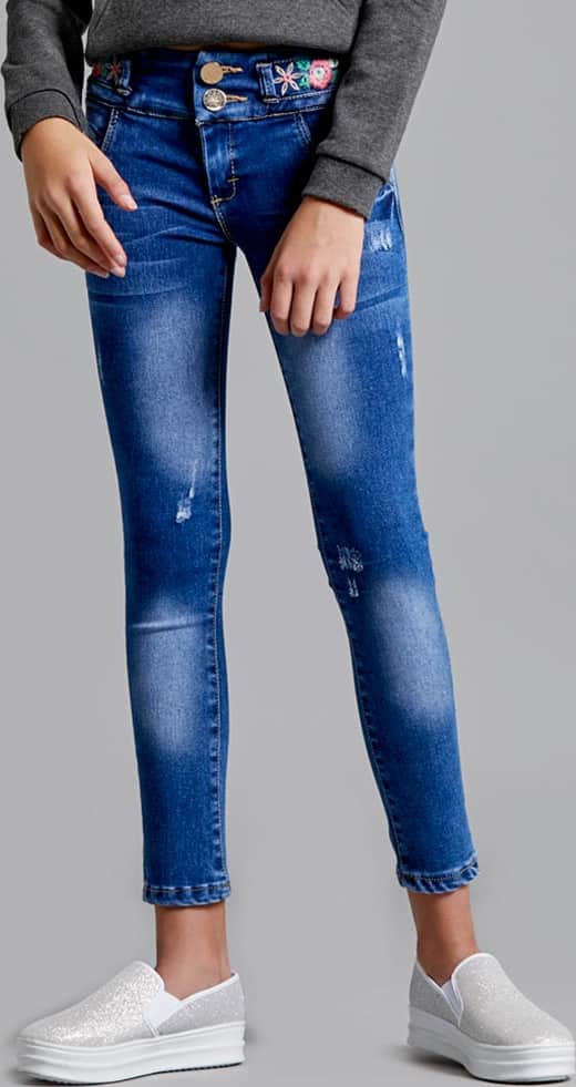 Jeans Corte Skinny Diseños Varios