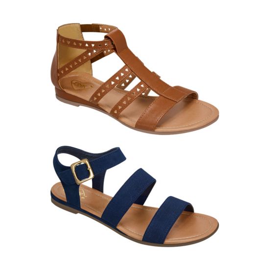 SANDALIA CASUAL PINK BY PRICE SHOES 4850 ~ DAMA Café