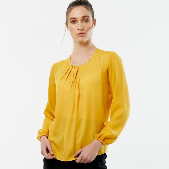 BLUSA CASUAL LUCERO ADML ~ DAMA Amarillo