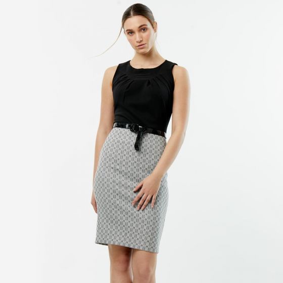 VESTIDO CASUAL LUCERO VCIN ~ DAMA Negro