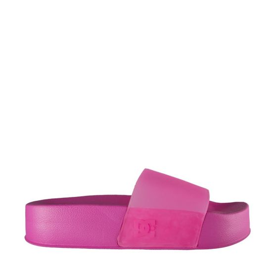 SANDALIA PARA PLAYA DC SHOES SLIDE PLATFORM 6674 ~ DAMA Rosa SWIMMING