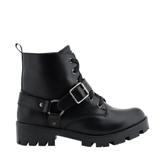BOTA HEAVY GLORIA TREVI 8600 ~ DAMA Negro