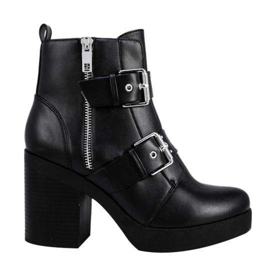 Botas Casuales Negras Mujer Tierra Bendita 2S02 - Conceptos