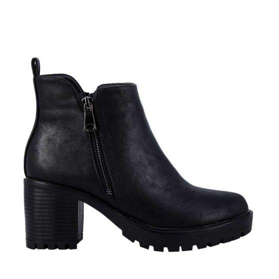 Botas Vintage Rockeras Negras Mujer Tierra Bendita A823 - Conceptos