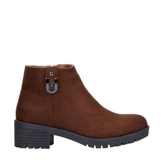 Botas Vintage Rockeras Cafés Mujer Tierra Bendita G673 - Conceptos