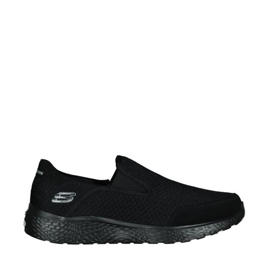 TENIS CASUAL SKECHERS MENS SPORT 01BB ~ CABALLERO Negro