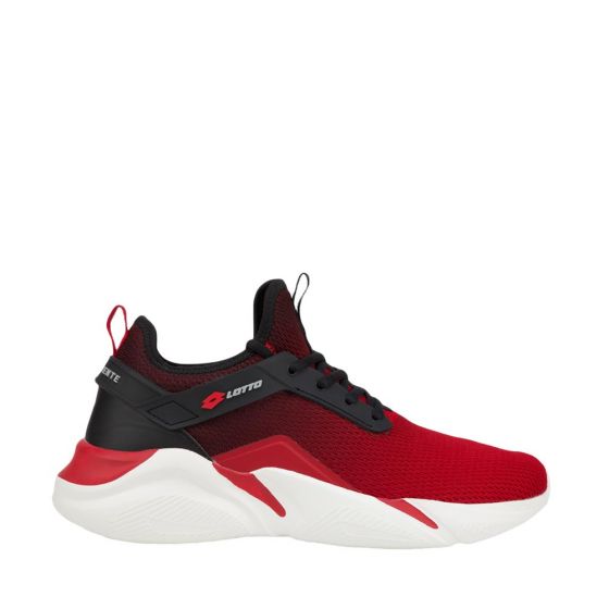 TENIS CASUAL LOTTO BURN 9601 ~ CABALLERO Rojo LIFESTYLE