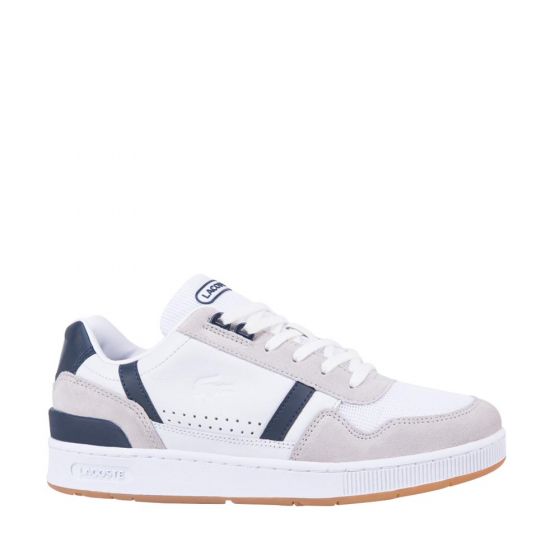 TENIS CASUAL LACOSTE 7042 ~ CABALLERO Blanco