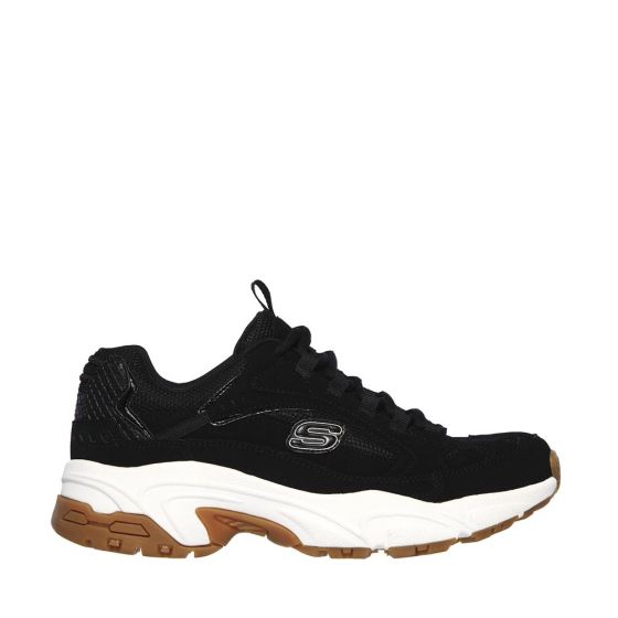 TENIS CASUAL SKECHERS WOMENS SPORT W 55BK ~ DAMA Negro LIFESTYLE