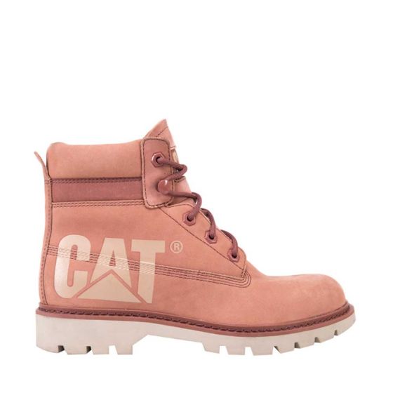 Botas Heavy Caterpillar OTA 1360 para mujer color rosa