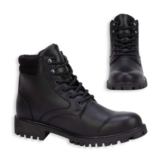 Botas negras hombre