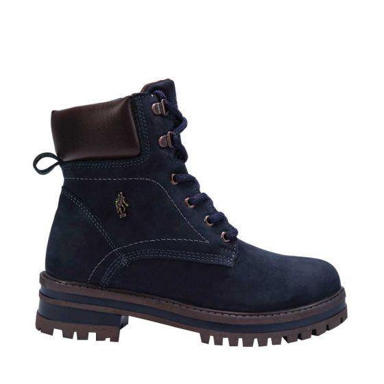 Botas Hiker de Montaña Azules para Mujer Hpc Polo 3915 - Conceptos
