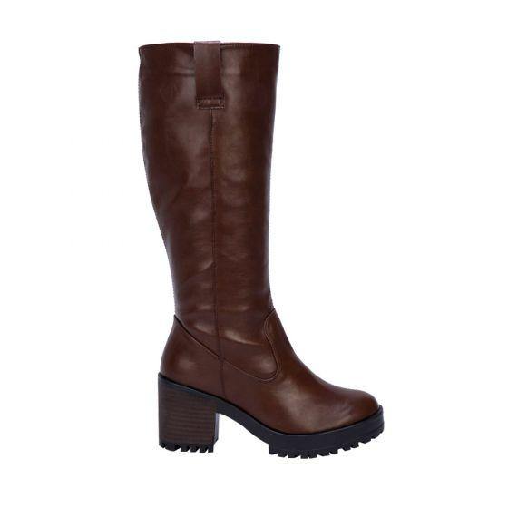 Botas Vintage Rockeras Cafés Mujer Tierra Bendita 0819 - Conceptos
