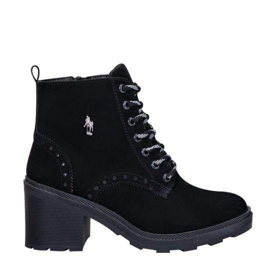 Botas Militares Negro Unisex Hpc Polo 8504 - Conceptos