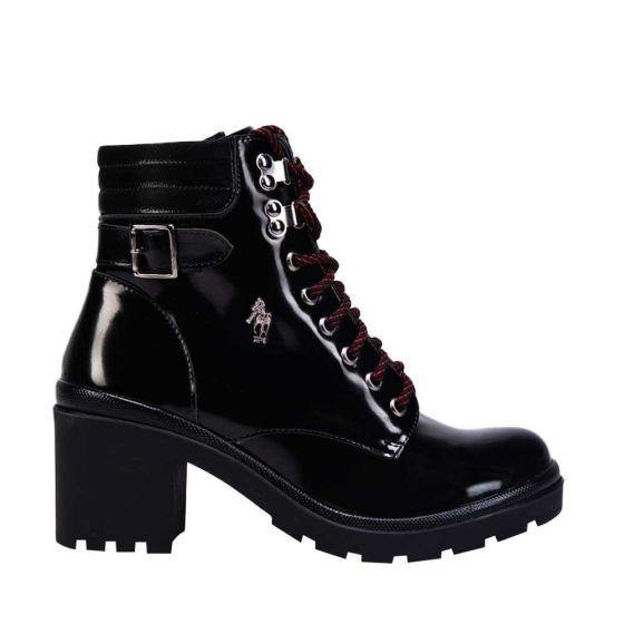 Botas Militares Negros para Mujer Hpc Polo 7502 - Conceptos