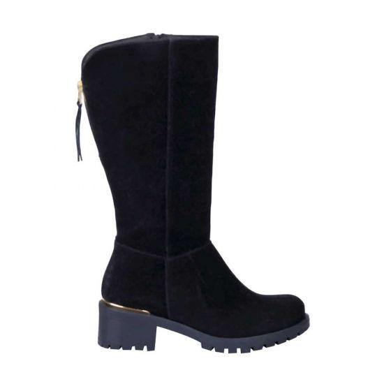 Botas Vintage Rockeras Negras Mujer Tierra Bendita 7760 - Conceptos