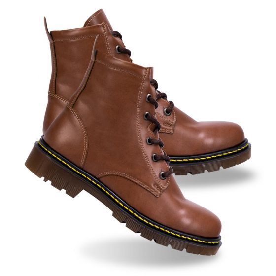 Borcegos Mujer Militar Urban Cow Borcego Luan Mujer Otoño/invierno Militar Envío Gratis