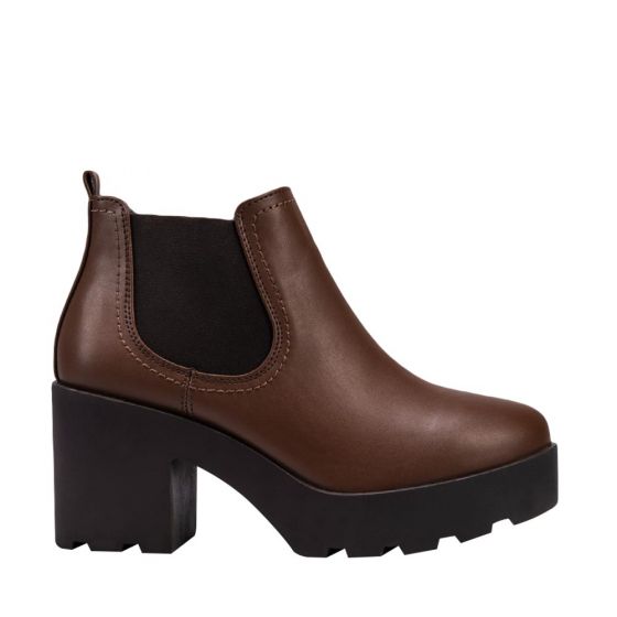 Vintage Rocker Boots Coffee Woman Tierra Bendita 2000