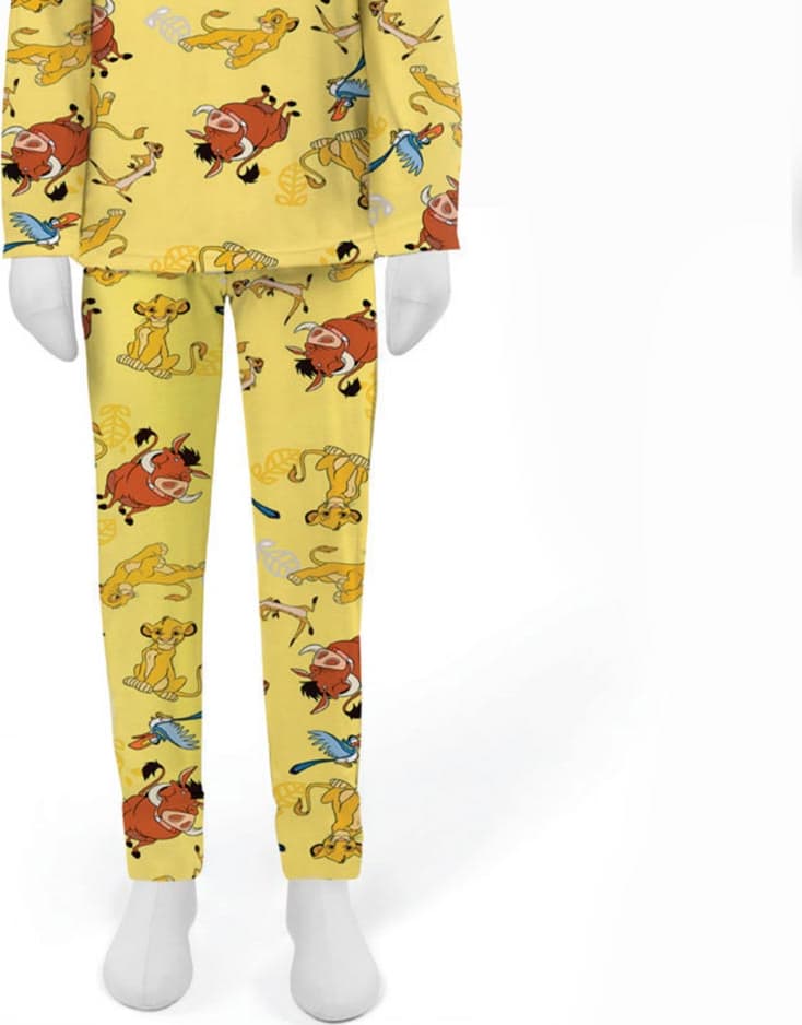 KIT ROPA PARA DORMIR PIJAMA EL REY LEON 9020