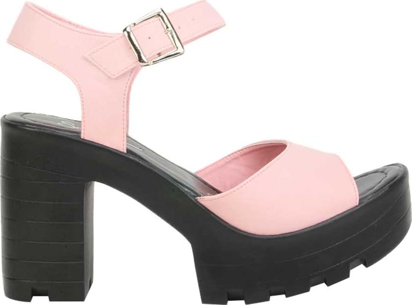 Sandalia Tacon Track Alto