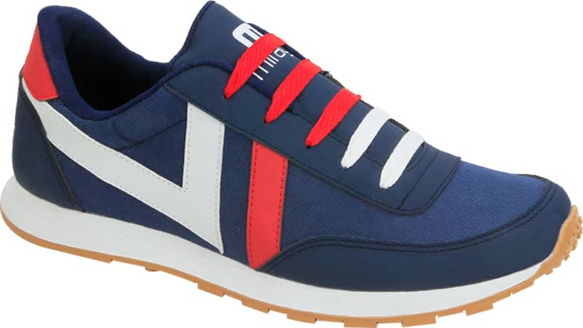 Tenis casual urbano caballero azul marino Mirage modelo 517