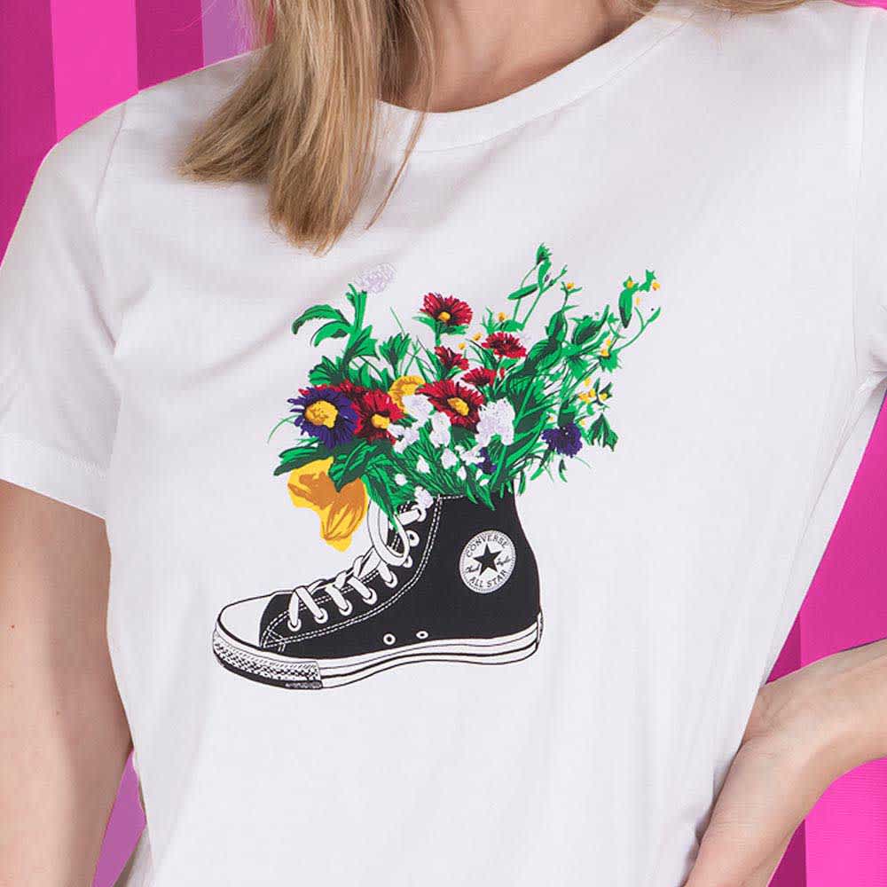 ROPA CASUAL PLAYERA CONVERSE 7407