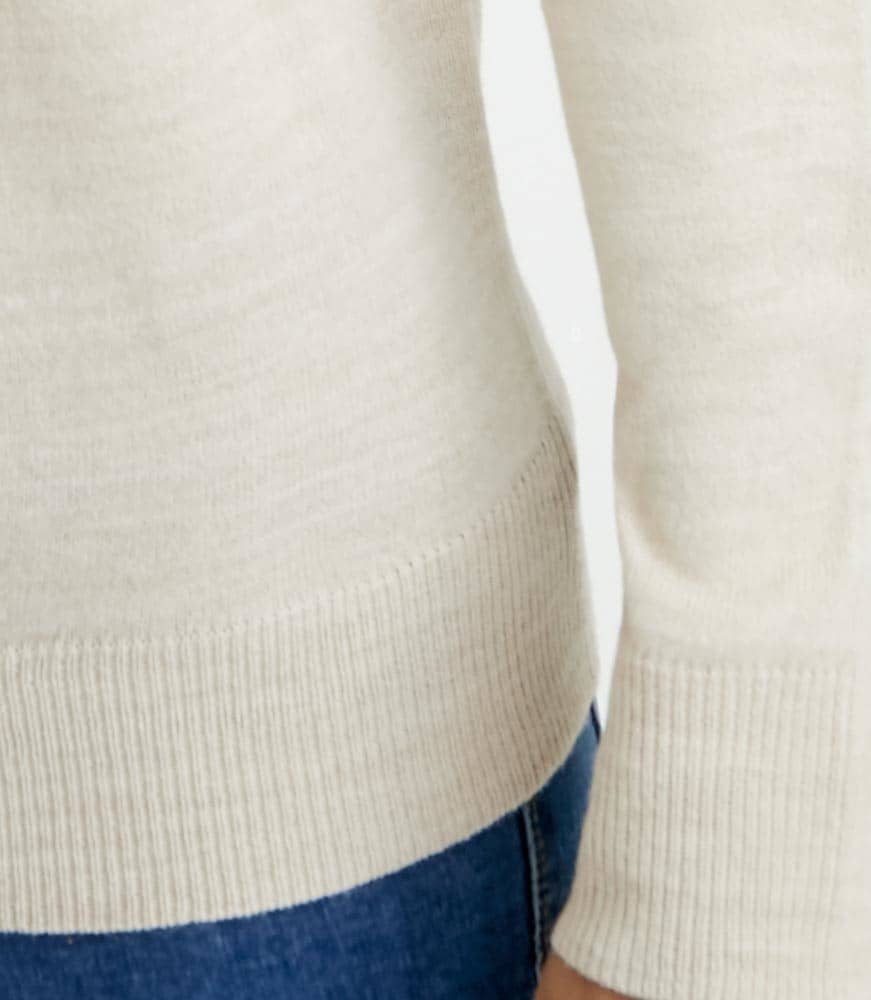 SWEATER BÁSICO CERRADO CUELLO REDONDO