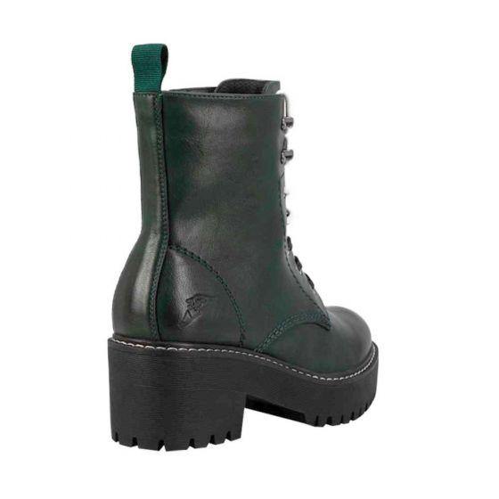 Botas Militares Goodyear 2881 para Mujer Verde - trasera- Conceptos