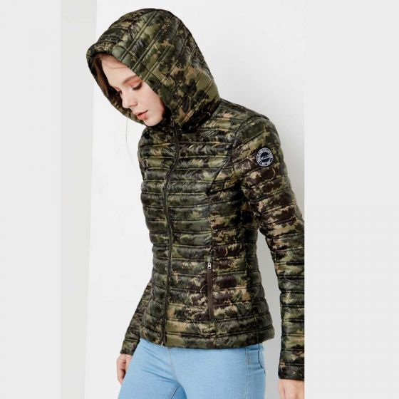 CHAMARRA CASUAL HOLLY LAND LAND 9056 ~ DAMA Verde