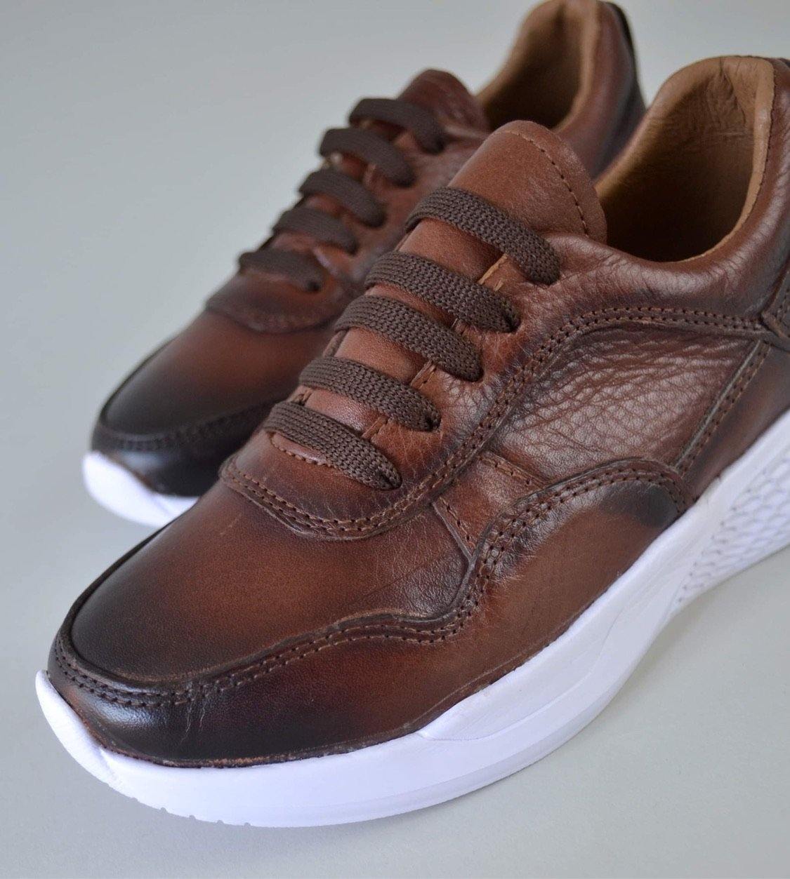 Zapato casual para niño Quicho Kids Sinatra Miel - Conceptos