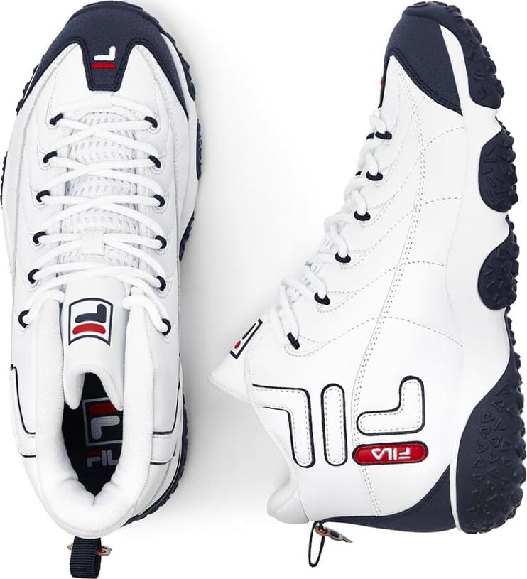 Tenis para basketball caballero blanco Fila modelo 4125 Conceptos