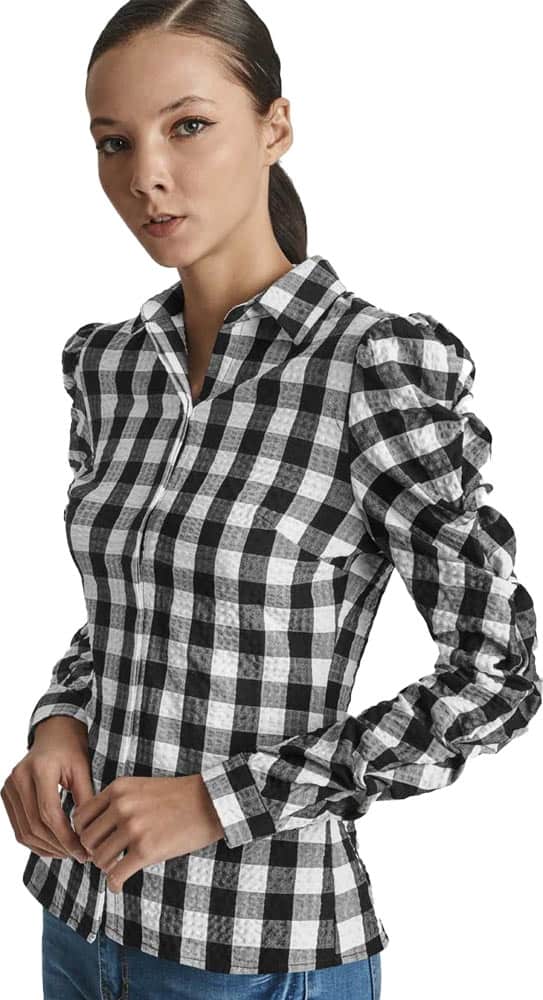 BLUSA A CUADROS