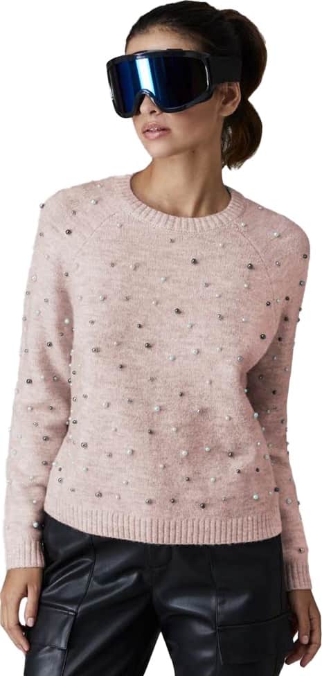 SWEATER CERRADO CON APLICACIONES