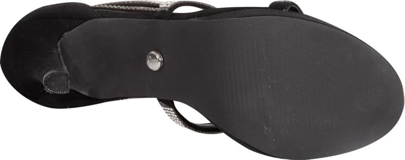 SANDALIA TACÓN PLATAFORMA  BRILLOS