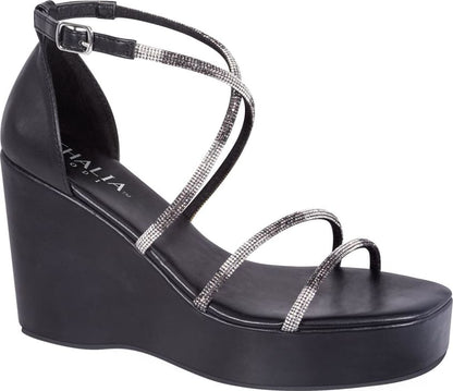 SANDALIA PLATAFORMA Y BRILLOS